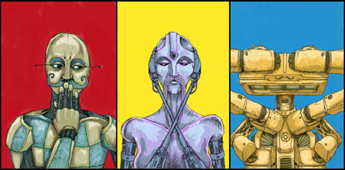Eleven_Electric_Lies_CoverArtWeb Eleven Electric Lies, cover illustration by Cheeseburger Brown