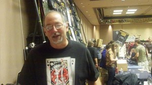 johnny_at_defcon John standing in vendor room at Defcon
